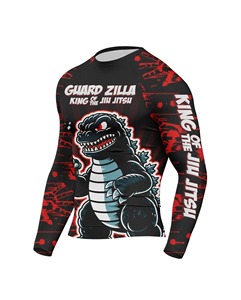 Quick Dry Sports Tight fitting Long sleeved <b>Compression</b> <b>Shirt</b> <b>Men's</b> Printed Elastic Breathable Tshirt Fitness Training Top - Product Image 4