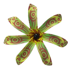 สินค้าขายดี คุณภาพสูง ดอกไม้โฟมตาฮิติทำมือ ลวดลายสีสันสักลายที่เป็นเอกลักษณ์ แฟชั่นฤดูร้อน สไตล์ทรอปิคอล - Product Image 6