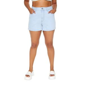 Shorts vaqueros casuales premium para mujer con lavado moderno y corte relajado para uso diario. - Product Image 3