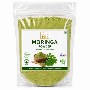 Poudre de feuilles de Moringa de qualité supérieure pour smoothies et boissons, poudre de superaliment vert naturel riche en fer, calcium et vitamines - Product Image 1