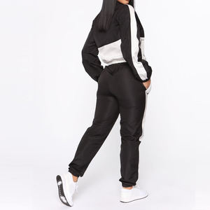 High Quality Custom Logo Design <b>Black</b> Hooded Padded Women Puffer Jacket <b>Windbreaker</b> Winter Warm Outdoor Bubble Jacket For Women - Product Image 3