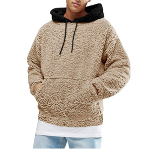 Nouvel arrivage : Sweat-shirts à capuche en polaire Sherpa personnalisés, de qualité supérieure, épais, avec fermeture éclair, 500 GSM - Product Image 1