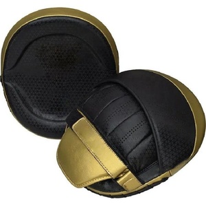 Guantes de Cuero de Alta Calidad Hechos a Medida, Medios Guantes Profesionales para Entrenamiento de Lucha, Kick Boxing y Artes Marciales AS-FP-16 - Product Image 6