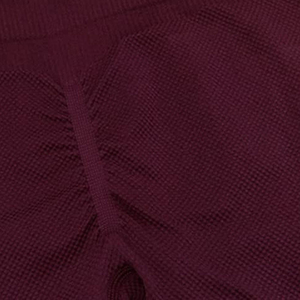 Nuevo Conjunto de Yoga y Ejercicio Personalizado de Tallas Grandes para Mujer, Estilo Único en la Parte Delantera, Ajuste Cómodo, Color Sólido, 2 Piezas, Cintura Alta - Product Image 4