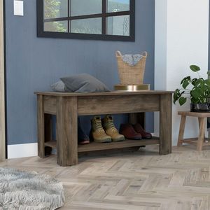 Scarpiera saturno a quattro gambe con ripiano inferiore pratico tavolo di stoccaggio - Product Image 2