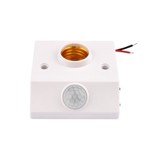 Tự động cơ thể con người hồng ngoại IR cảm biến giữ đèn LED bóng đèn E27 PIR phát hiện chuyển động tường giữ đèn ổ cắm AC110-240V - Product Image 1