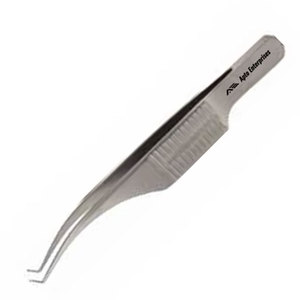 Pinzas de microsutura Barraquer Colibri, instrumento oftálmico de precisión, diseño sin plataforma, punta de 0.40 mm, 1x2 dientes, manual - Product Image 3