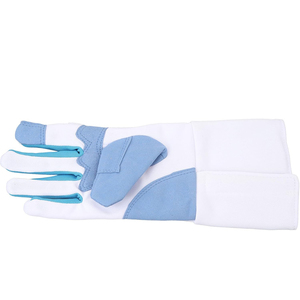 Guantes de Esgrima con Logotipo Personalizado al por Mayor, Duraderos, de Cuero Sintético, Manga Larga, Talla Personalizada, para Entrenamiento Profesional de Esgrima - Product Image 6