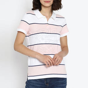 Camisetas Polo para Mujer a Precio Económico, Servicio OEM, Lisas, Teñidas, Corte Ajustado, Disponibles en Stock - Product Image 5