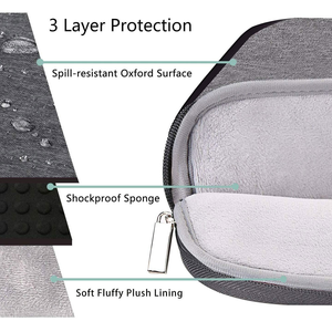 Bolso para portátil personalizado para mujeres y hombres, impermeable, para trabajo, bandolera, maletín, con bolsillos internos - Product Image 5