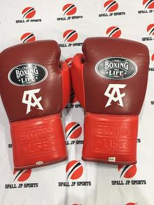 Guantes de Boxeo Profesionales de Alta Calidad, Sin Boxeo No Hay Vida, Guantes de Combate de Cuero Profesionales para Entrenamiento de Kickboxing y MMA - Product Image 3