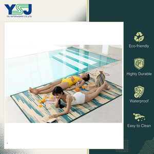 Tapis de pique-nique rectangulaires en polypropylène 100% imperméables et infroissables de qualité supérieure, en gros, pour l'extérieur, en vente - Product Image 2