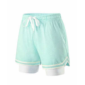 Pantalones Cortos Deportivos Casuales para Hombre, Blancos, de Satén con Estampado de Leopardo, Cintura Media, Cierre con Cordón, Secado Rápido y Transpirables - Product Image 2