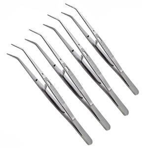 Pinces dentaires de haute qualité, pinces à coton et à pansements, pinces à tissus, instruments chirurgicaux, lot de 5 pièces - Product Image 5