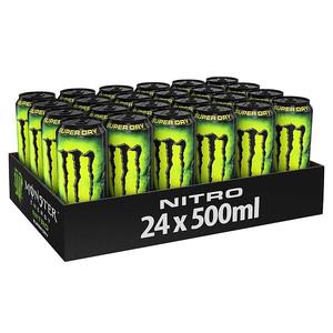 Monster Nitro Energy Drink Can 0.5L Original Carbonated Energy Beverage for Instant Boost Workout Study Focus Wholesale Supply - Product Image 4