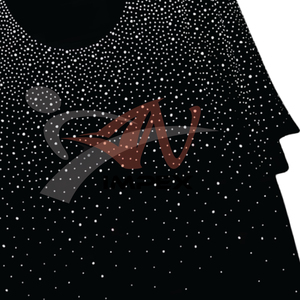 Rhinestone Bling T Shirt Women Men <b>Crystal</b> Diamond Studded Fashion <b>Top</b> Shiny Sparkle Tee Streetwear Party Wear Custom Logo OEM - Product Image 6