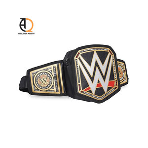 Ceinture de championnat de lutte personnalisée avec plaque métallique - Product Image 1