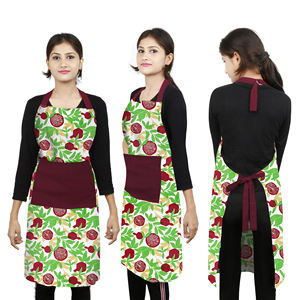 Printed <b>Apron</b> High Quality Premium Kitchen Cooking Baking <b>BBQ</b> Chef Adjustable Straps Home Restaurant Reusable - Product Image 4