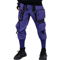 Pantalones Cargo Tácticos Techwear para Hombre 2026, Ligeros e Impermeables, para Streetwear, Joggers, Multibolsillos, Urbanos, Hip Hop, Cyberpunk