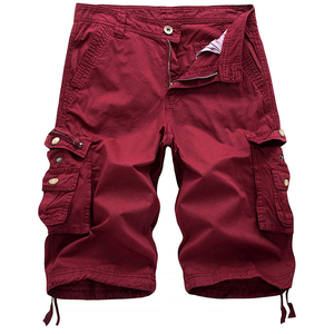 Men's Casual Cargo <b>Shorts</b> 100% Cotton Premium Quality Fabric Comfortable Fit Multiple Utility Pockets Daily Activities <b>Travel</b> - Product Image 1