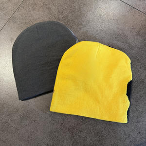 Casquette d'hiver promotionnelle personnalisée avec nœuds camouflage brodés, 100% acrylique, unisexe, prix d'usine, vente en gros - Product Image 3