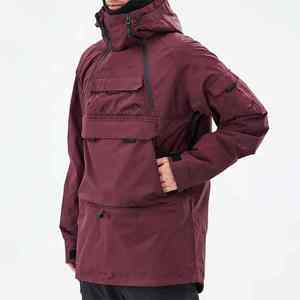 Veste de ski pour homme personnalisée, imprimée, coupe-vent, imperméable 10 000 mm, chaude, respirante, à capuche, pour la montagne, le snowboard et la neige - Product Image 1
