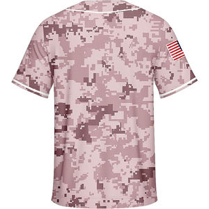 Uniformes de béisbol profesionales estructurados de poliéster multicapa para una forma duradera, diseño de panel trasero articulado para una rotación eficiente. - Product Image 2