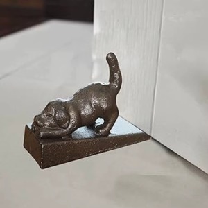 Support de porte décoratif classique en métal pour intérieurs raffinés - Product Image 4