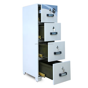 Fireproof Filing Cabinet WELKO FRC3 DK White - Product Image 3