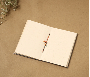 Abstract Patch Fabric <b>Notebook</b> Handmade Paper Diary Cloth Cover <b>Small</b> Pocket Journal Writing Memo Notes Sketchbook Travel Gift - Product Image 6