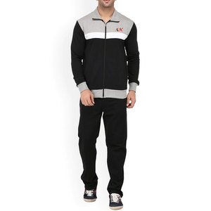 Custom Design Color Contrast Men Tracksuit Wholesale Premium Quality Men Tracksuit For Sale - Product Image 1