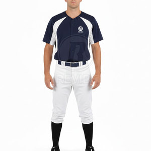 Nuevo Modelo 2026, Uniforme de Béisbol para Hombre Adulto de Alta Calidad, Transpirable, 100% Poliéster, Personalizable, REVIBE INDUSTRY - Product Image 1