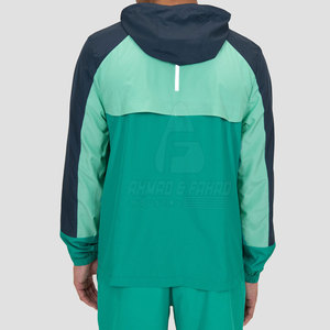 Conjunto corto cortavientos transpirable para hombre, cómodo para fitness, jogging y días informales. - Product Image 3