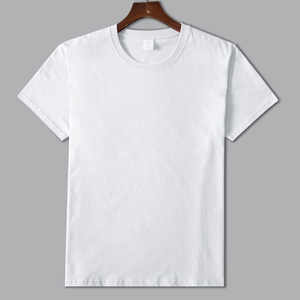 เสื้อยืดคอกลมแขนสั้นผู้ชาย สีเหลืองล้วน ผ้าฝ้าย ทรงปกติ แบบลำลอง ผ้าเจอร์ซีย์ถัก ดีไซน์เรียบ - Product Image 2