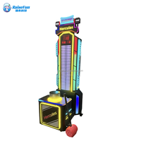 Kit de machine d'arcade RaiseFun Hammer, jeu de test de force pour centre commercial, centre de divertissement