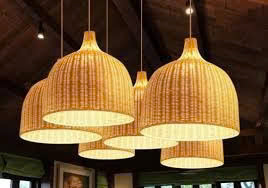 โคมไฟตั้งโต๊ะไม้ไผ่ธรรมชาติสไตล์เรโทรโมเดิร์น ไฟกลางคืนเงียบสงบ - Product Image 6