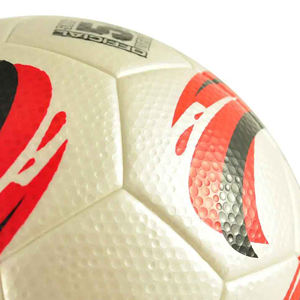 Ballon de football promotionnel personnalisé pour matchs, fabricant de ballons de football pakistanais avec impression de logo personnalisée, taille 5, fabrication mécanique. - Product Image 3