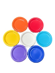 ชุดจานกระดาษเค้กแบบใช้แล้วทิ้ง ย่อยสลายได้ เป็นมิตรกับสิ่งแวดล้อม ขายดีที่สุด สำหรับงานเลี้ยง ผลิตในอินเดีย - Product Image 2