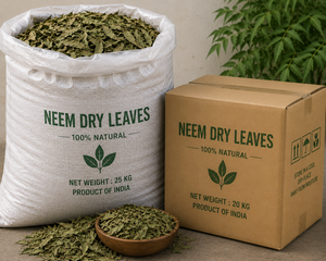 Feuilles de Neem indien Terra Bio (coupées pour le thé) les plus vendues du Tamil Nadu - Durée de conservation de 18 mois pour extrait à base de plantes et préparation de thé - Product Image 4