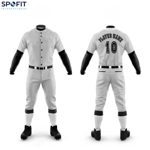 Uniforme de Béisbol Personalizado 2026, Servicio OEM, 100% Poliéster Transpirable y de Secado Rápido, Sublimado por Transferencia de Calor - Product Image 6