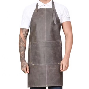 Meilleures ventes Tablier sans manches en cuir sur mesure Style tendance Services OEM Prix raisonnable Résistant à l'huile écologique - Product Image 1