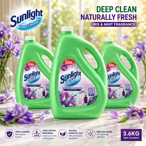 Nettoyant pour sols Sunlight Iris & Eucalyptus 3,6 kg x 3 boîtes - Product Image 2