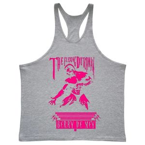 Camisetas sin mangas de verano para hombre, chaleco transpirable de algodón en forma de I, sudadera sin mangas para exteriores, camisetas deportivas para Fitness - Product Image 3