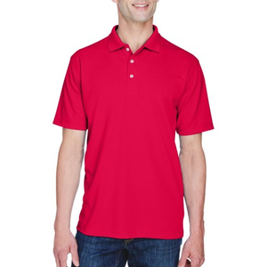 Polo en coton avec logo personnalisé, 240g, couleur unie, col à trois boutons, épaules tombantes - Product Image 1