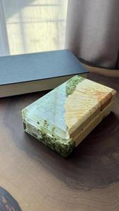 Boîte à bijoux décorative en résine d'excellente qualité pour comptoir de salle de bain, bureau à domicile et chambre à coucher, à prix direct usine - Product Image 4