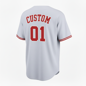 เสื้อเบสบอลปักชื่อตามสั่งแบบแห้งเร็ว รุ่นใหม่ล่าสุด ผลิตจากโพลีเอสเตอร์ 100% ระบายอากาศได้ดี เหมาะสำหรับนักกีฬาซอฟต์บอล - Product Image 2