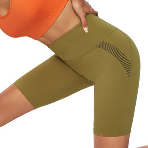 DREAMCATCHER ENTERPRISES Pantalones cortos de rendimiento para correr para mujer, nailon/spandex, de secado rápido, corte ajustado, cintura alta, cinturilla elástica - Product Image 2