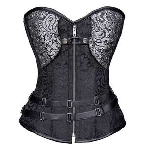 Corsets pour femmes, sexy, gainants, modernes, en brocart, pour grandes tailles, respirants - Product Image 4
