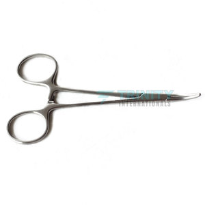 Accessoire chirurgical professionnel : Pince hémostatique Mosquito incurvée, équipement médical clinique - Product Image 3