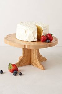 Modern <b>Rustic</b> <b>Wooden</b> Cake Holder for Dessert Table Decoration Bakery Counter and Catering Presentation - Product Image 2